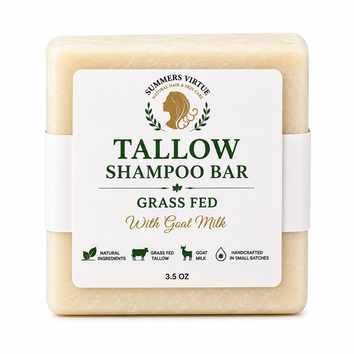 Tallow Shampoo Bar
