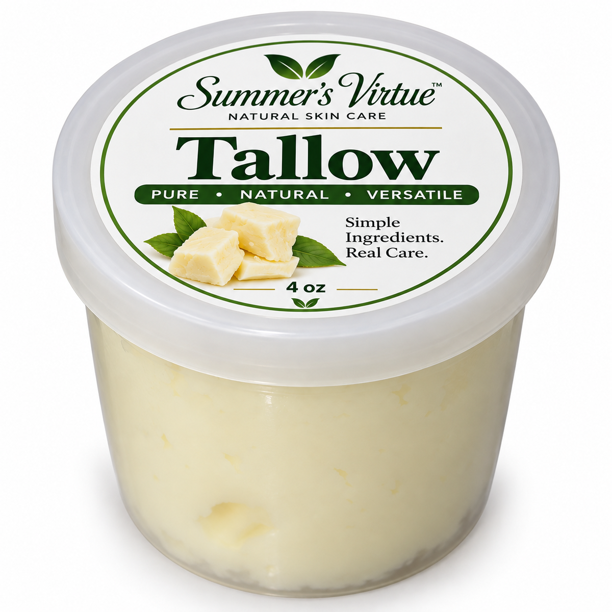 Raw Grass Fed Beef Tallow (Pure nothing added)
