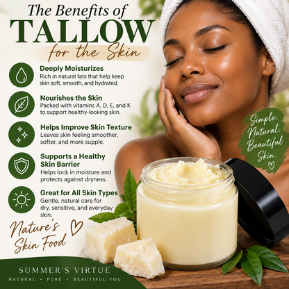 Raw Grass Fed Beef Tallow (Pure nothing added)