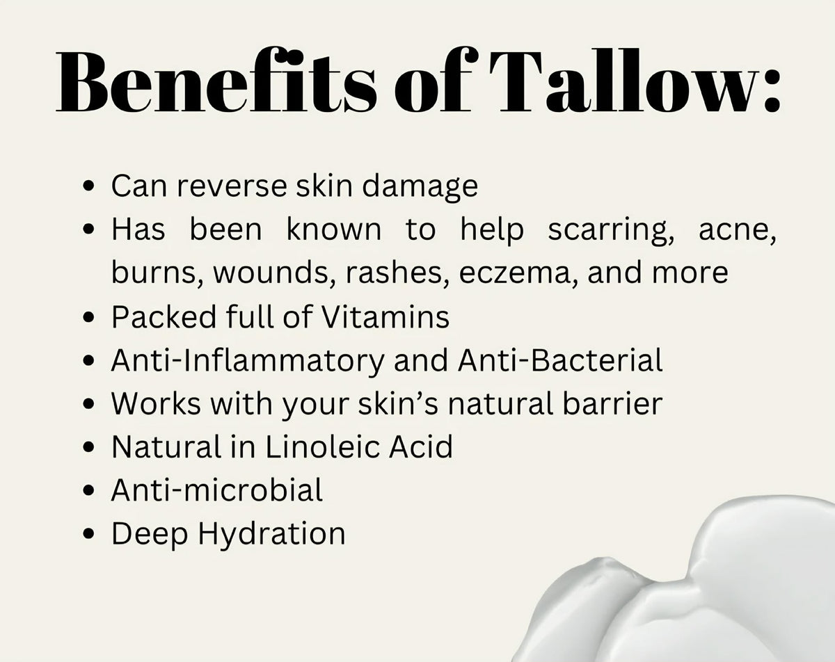 Raw Grass Fed Beef Tallow (Pure nothing added)